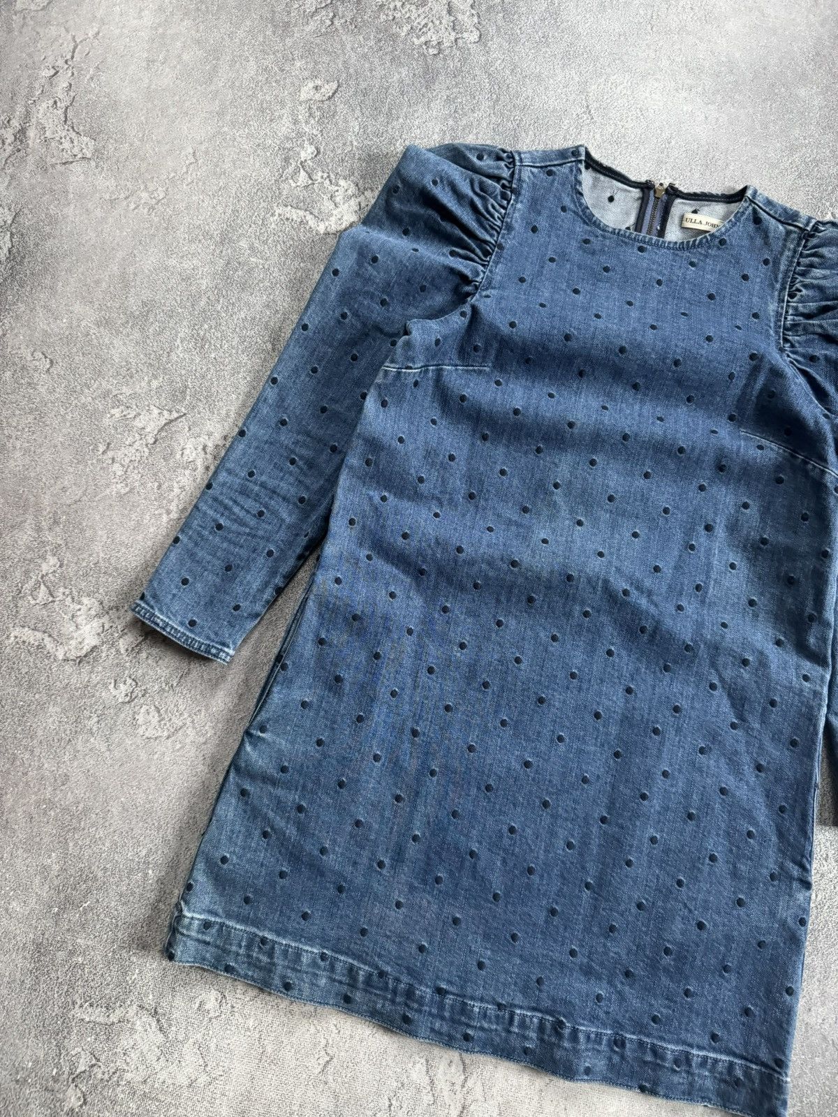 Ulla Johnson Ulla Johnson Lyna 0size denim dotted dress 👗 blue Size XS / US 0-2 / IT 36-38 - 11 Thumbnail