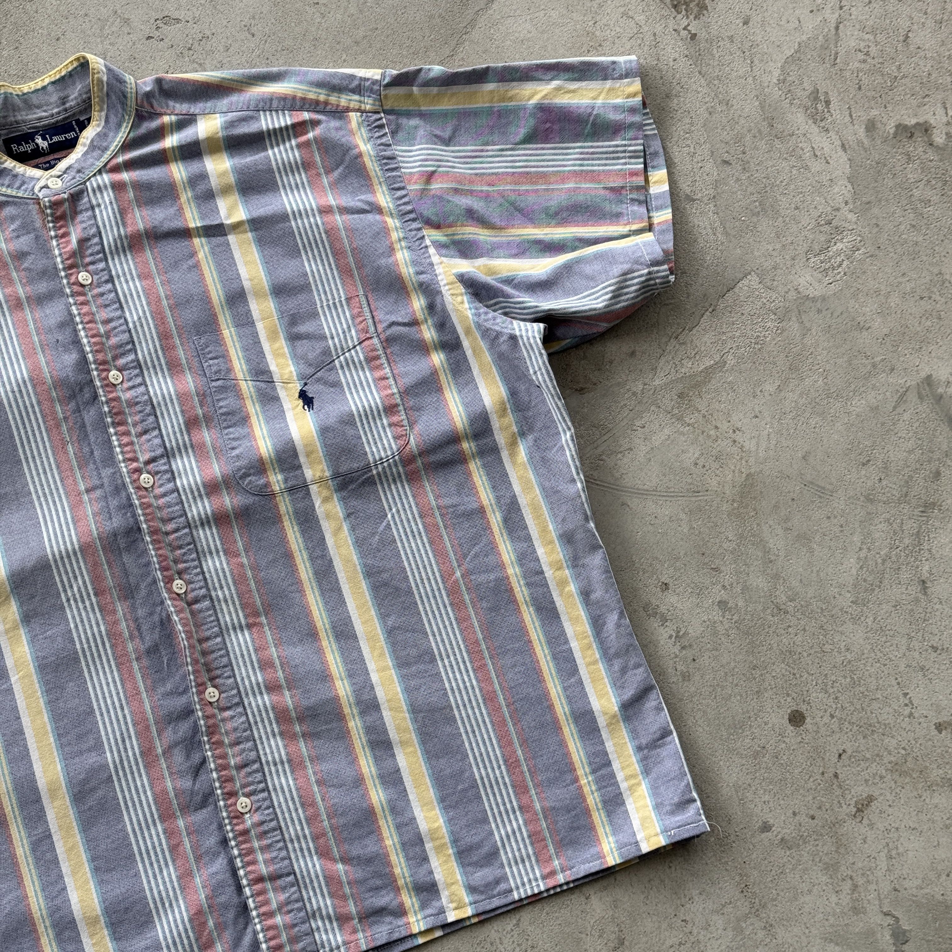 Polo Ralph Lauren Vintage 90s Polo Ralph Lauren The Big Shirt Button Ups Shirt Size US L / EU 52-54 / 3 - 2 Thumbnail