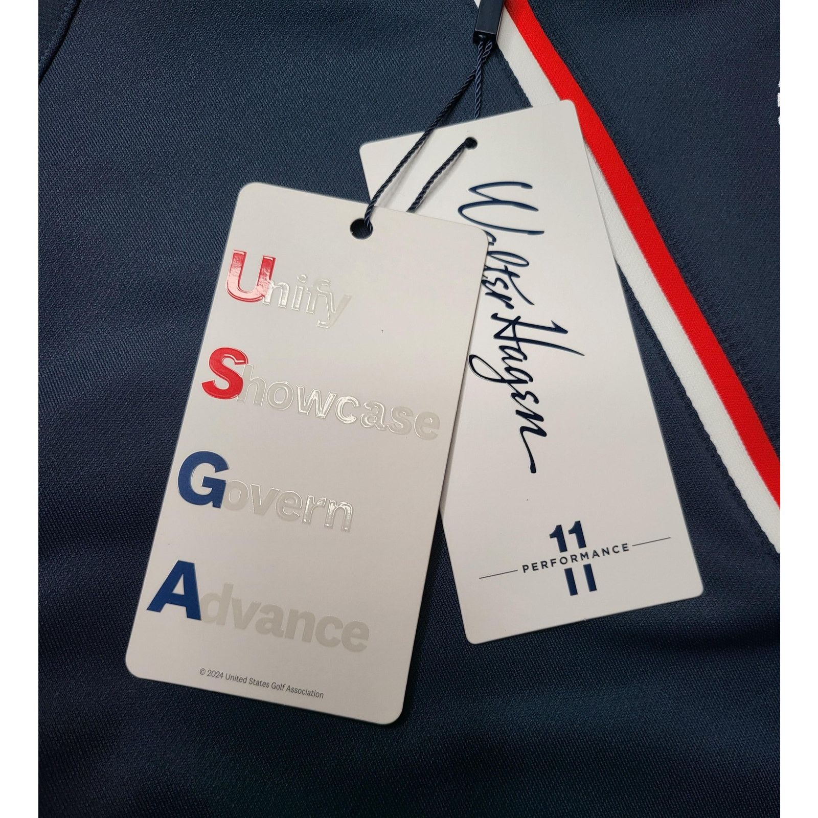 Other NWT 125th. U.S. Open Oakmont Walter Hagen Pullover Polo Navy Size L / US 10 / IT 46 - 4 Thumbnail