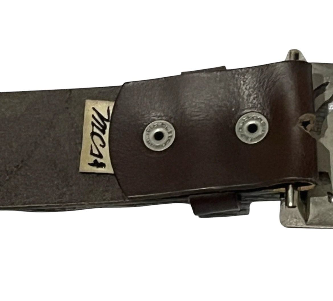 Marlboro Classics Italian leather belt Marlboro Classic 115 cm Size ONE SIZE - 6 Thumbnail