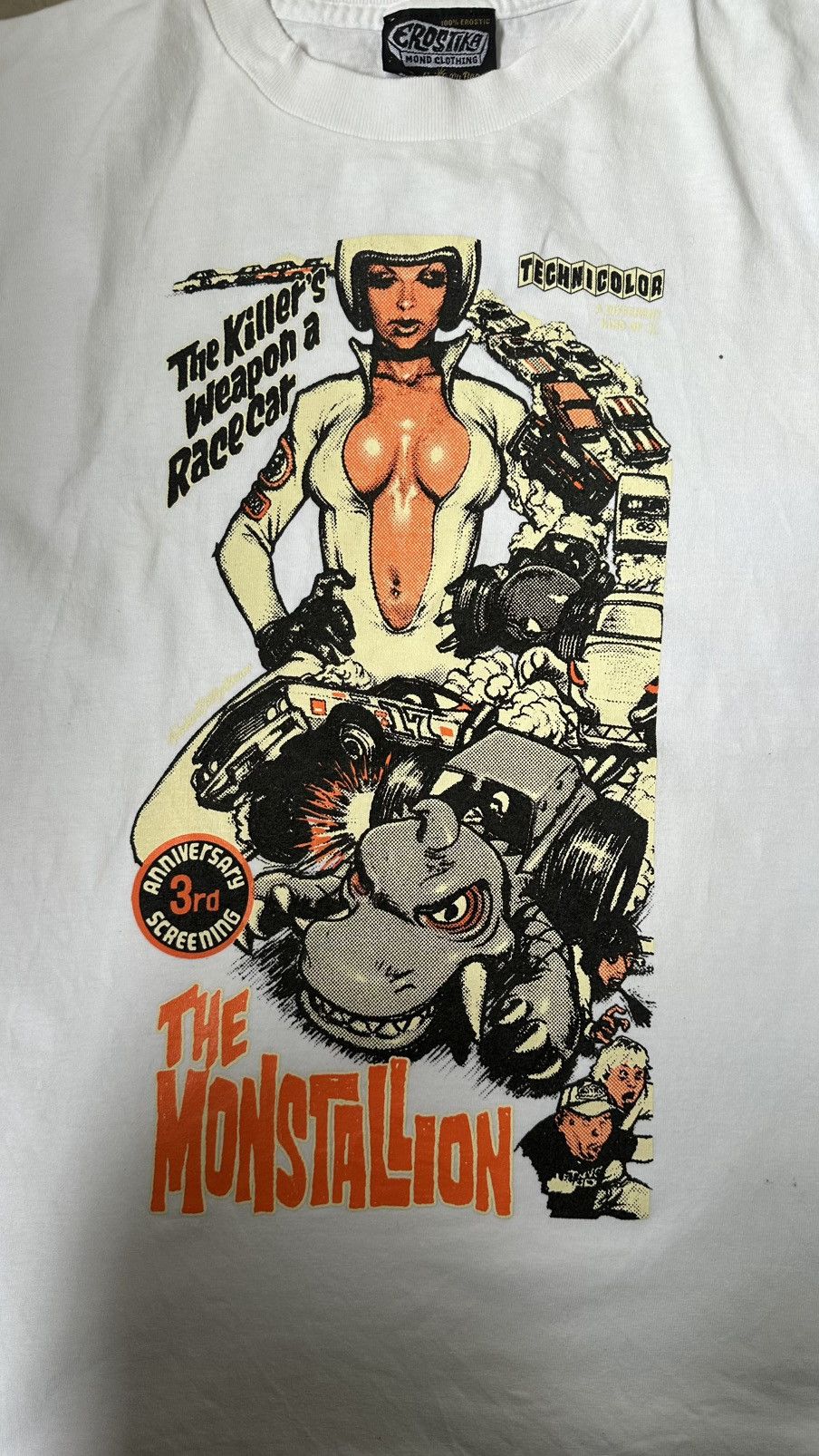 Japanese Brand VINTAGE EROSTIKA ROCKIN’ JELLY BEAN THE MONSTALLION BAND TEE Size US M / EU 48-50 / 2 - 2 Thumbnail