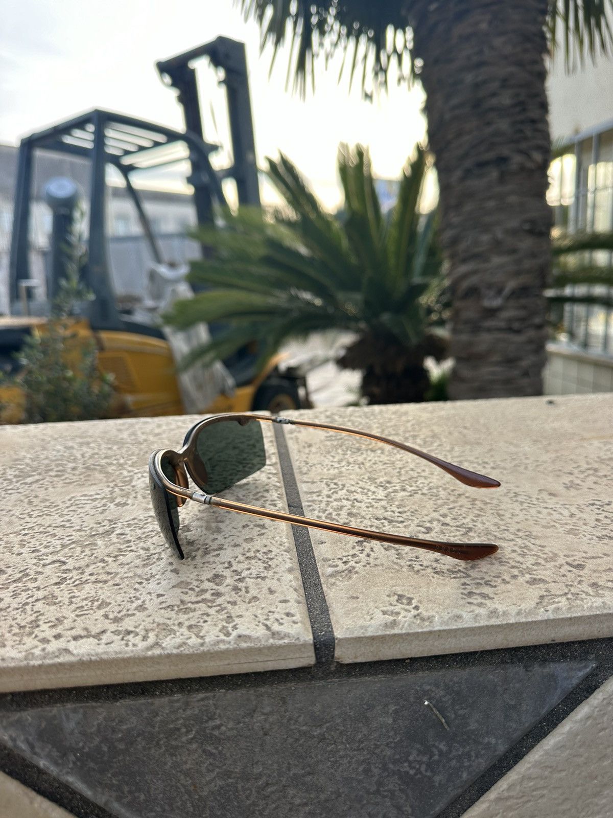 Prada Prada Sunglasses Brown Size ONE SIZE - 3 Thumbnail