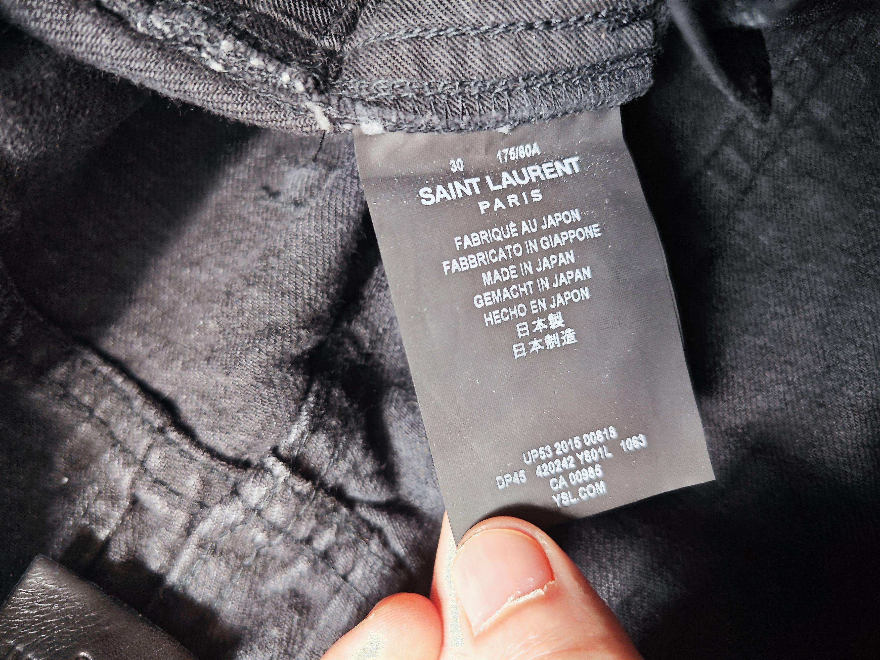 Saint Laurent Paris Saint Laurent Pairs destroyed jeans Size US 30 / EU 46 - 5 Thumbnail