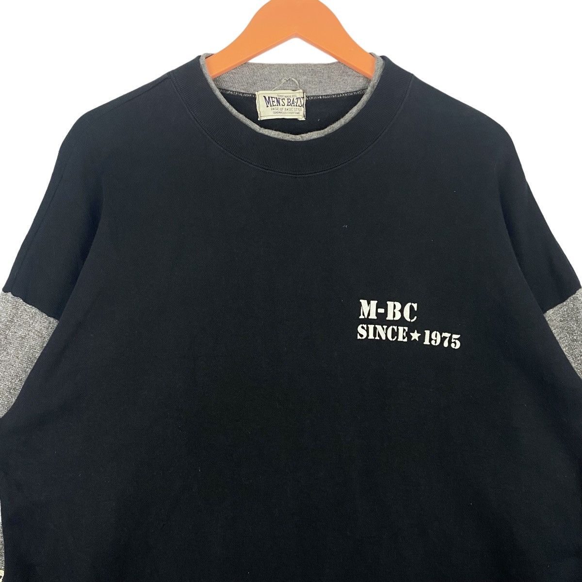 Designer × Vintage Men’s Ba-tsu Sweatshirt Crewneck Pullover Jumper Size US XL / EU 56 / 4 - 2 Thumbnail