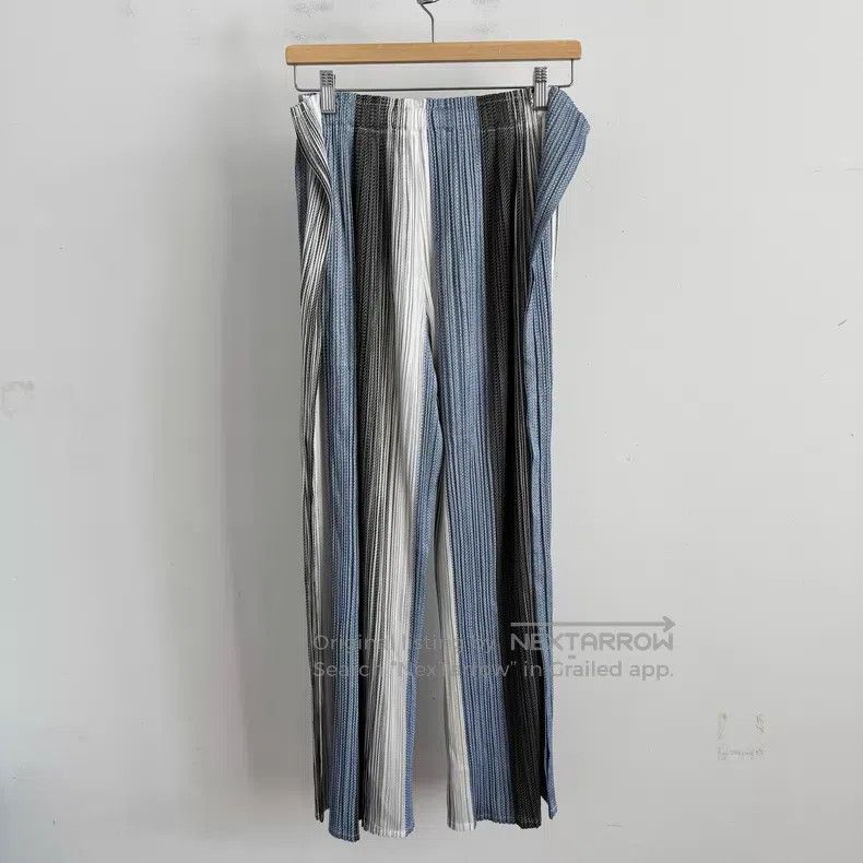 Issey Miyake Issey Miyake Color Block Pants Size 26" / US 2 / IT 38 - 2 Thumbnail