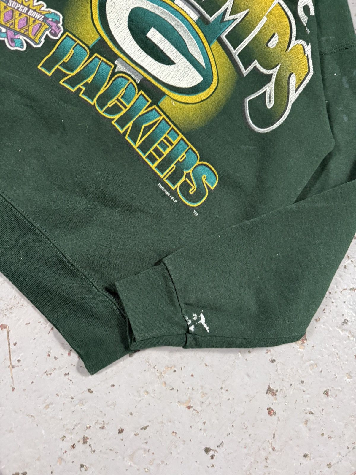NFL Vintage 1996 Green Bay Packers Pro Player Crewneck Size US M / EU 48-50 / 2 - 2 Thumbnail