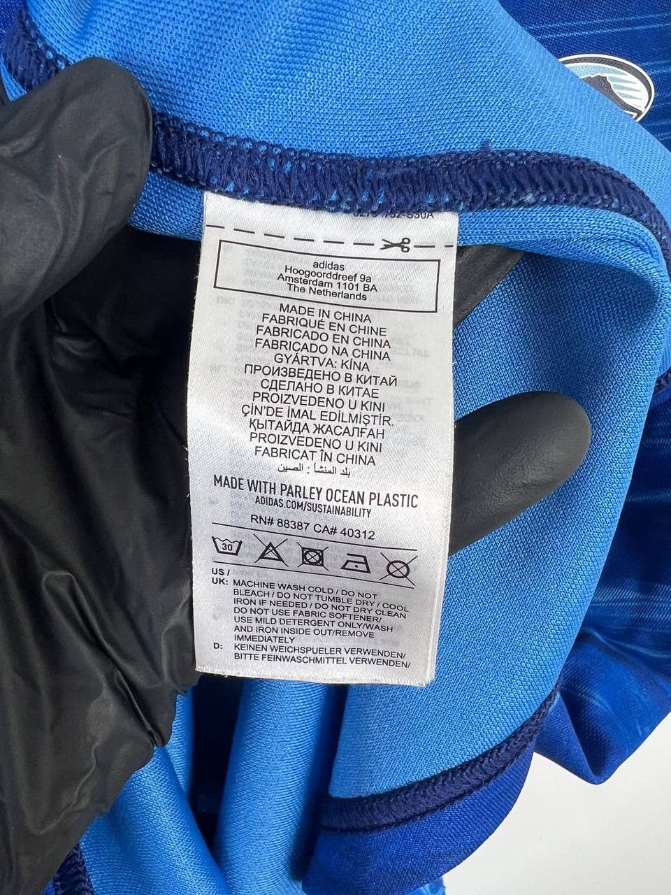 Adidas BLUES RUGBY 2021 2022 HOME SHIRT JERSEY ADIDAS HA2385 NIB Size US L / EU 52-54 / 3 - 4 Thumbnail