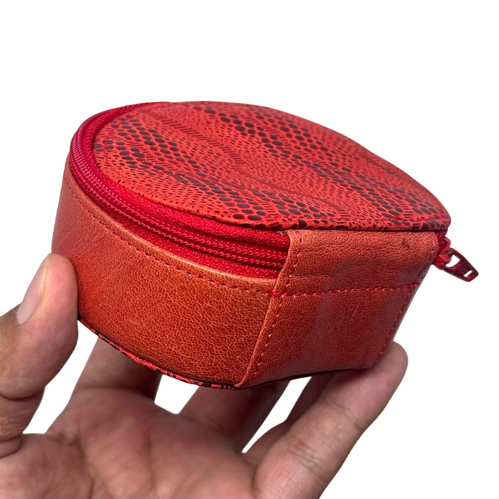 Versace Versace Red Zipper Pouch Size ONE SIZE - 4 Thumbnail