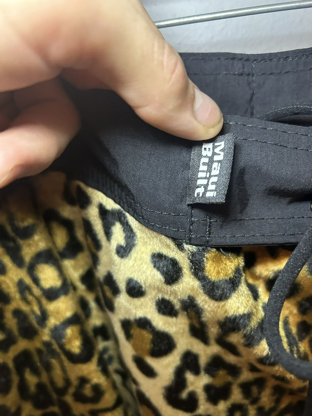Other Vintage Maui Built fur leopard swim shorts Size US 36 / EU 52 - 6 Thumbnail