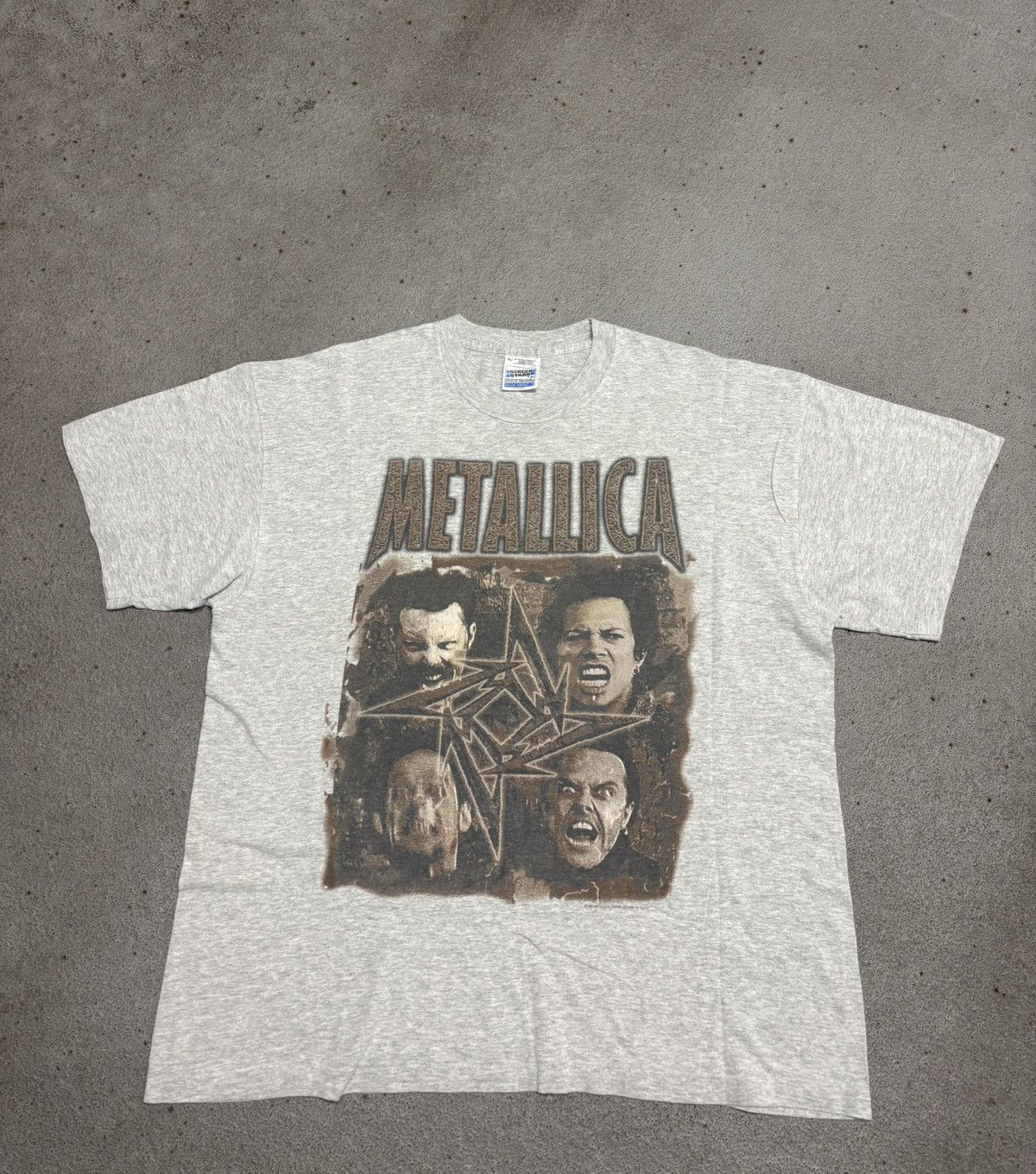 Band Tees 1996 METALLICA POOR TOURING ME TSHIRT Size US XL / EU 56 / 4 - 1 Thumbnail