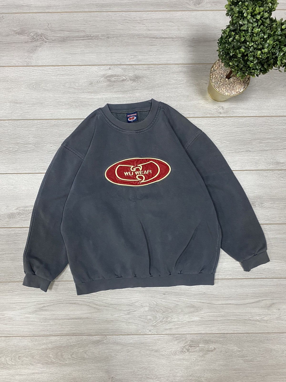 Wu-Tang Clan Wutang vintage embroidered big logo sweatshirt Size US M / EU 48-50 / 2 - 1 Thumbnail