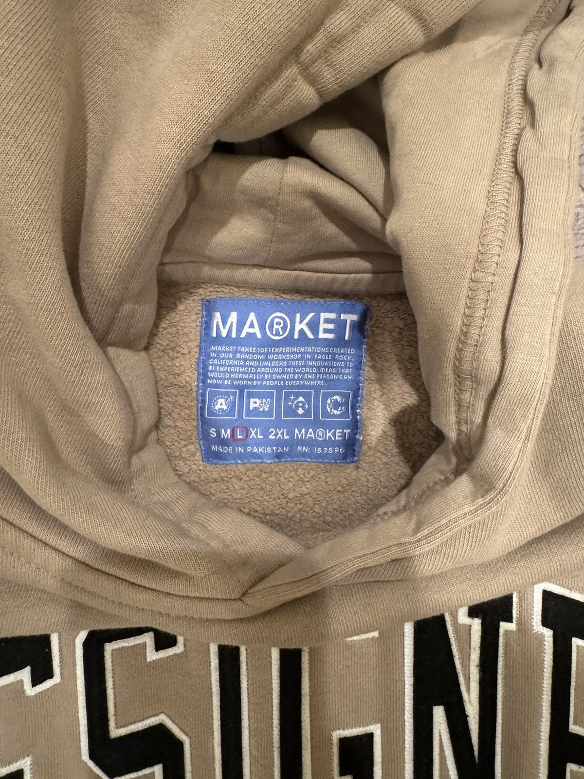 Market Market Designer Panel Hoodie Wave Size US L / EU 52-54 / 3 - 4 Thumbnail