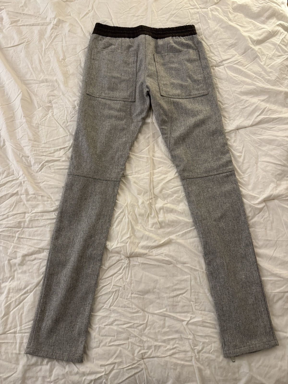 Fear of God Fear of god 4th collection gray wool zipper pants Size US 31 - 9 Thumbnail