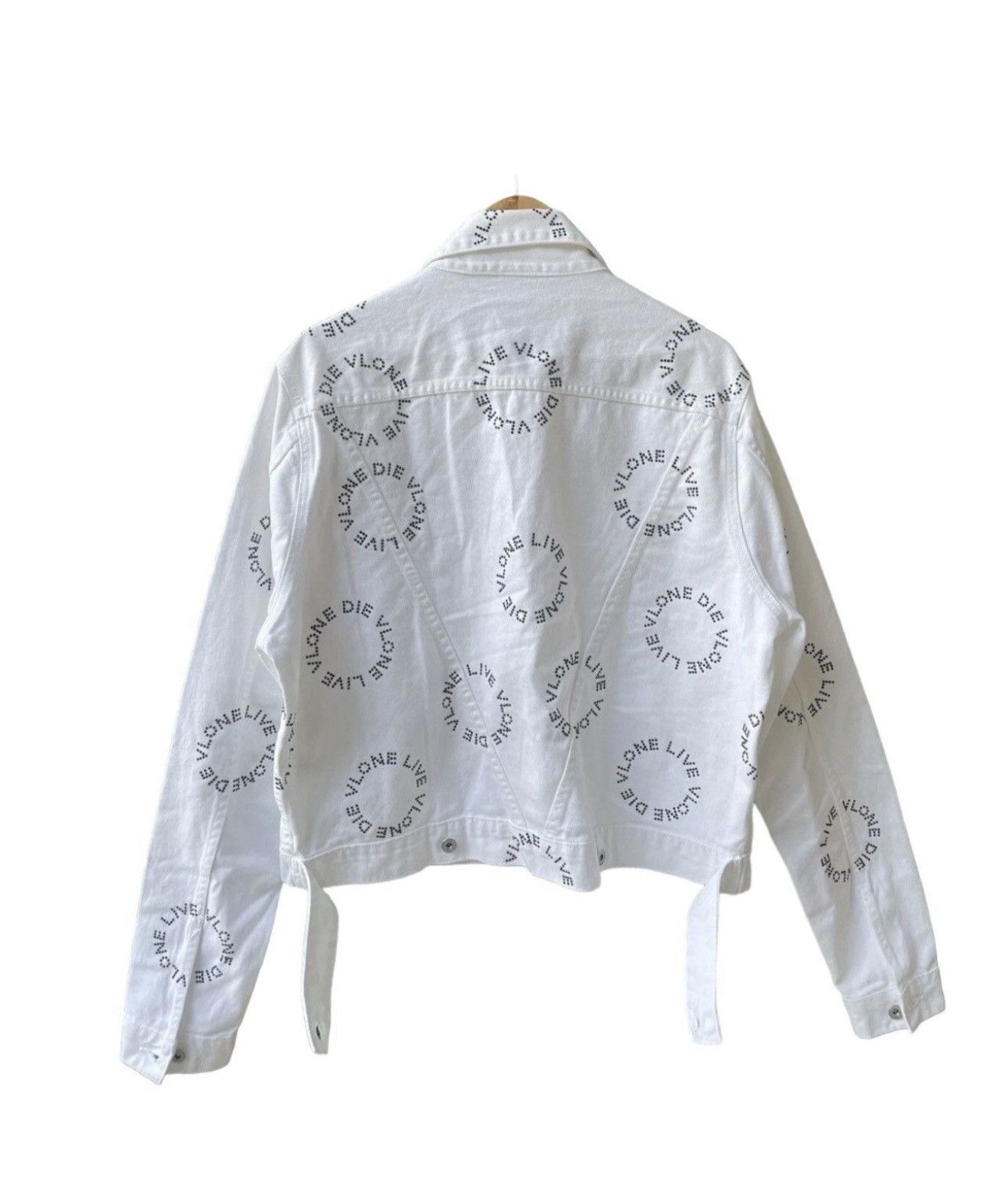 Vlone VLONE Denim Rhinestone Jacket Size US L / EU 52-54 / 3 - 2 Thumbnail