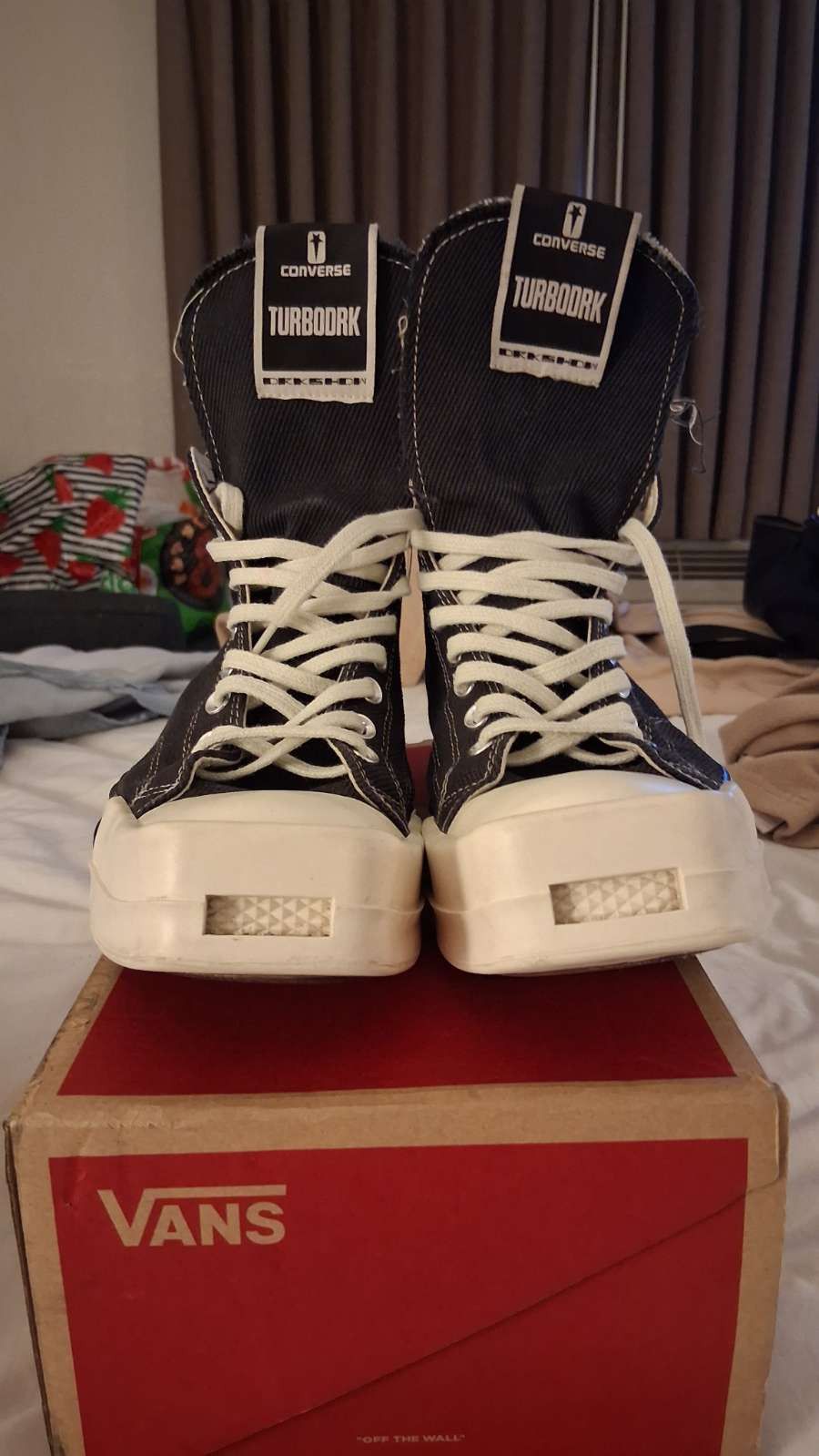 Rick owens drkshdw converse turbodrk