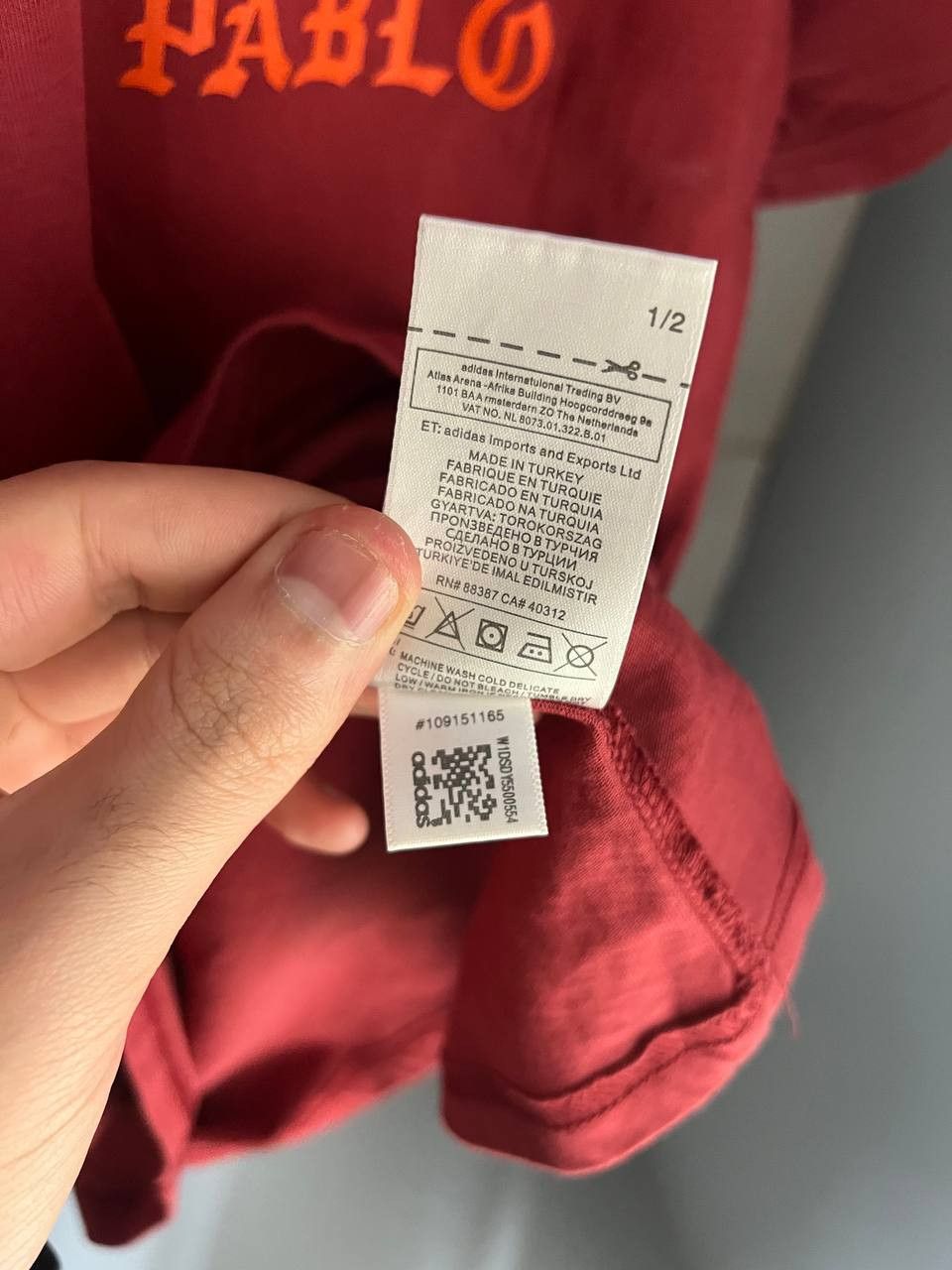 Vintage VERY RARE ADIDAS KANYE WEST YEEZY ALBUM PABLO BALENCIAGA Y2K Size US L / EU 52-54 / 3 - 7 Thumbnail