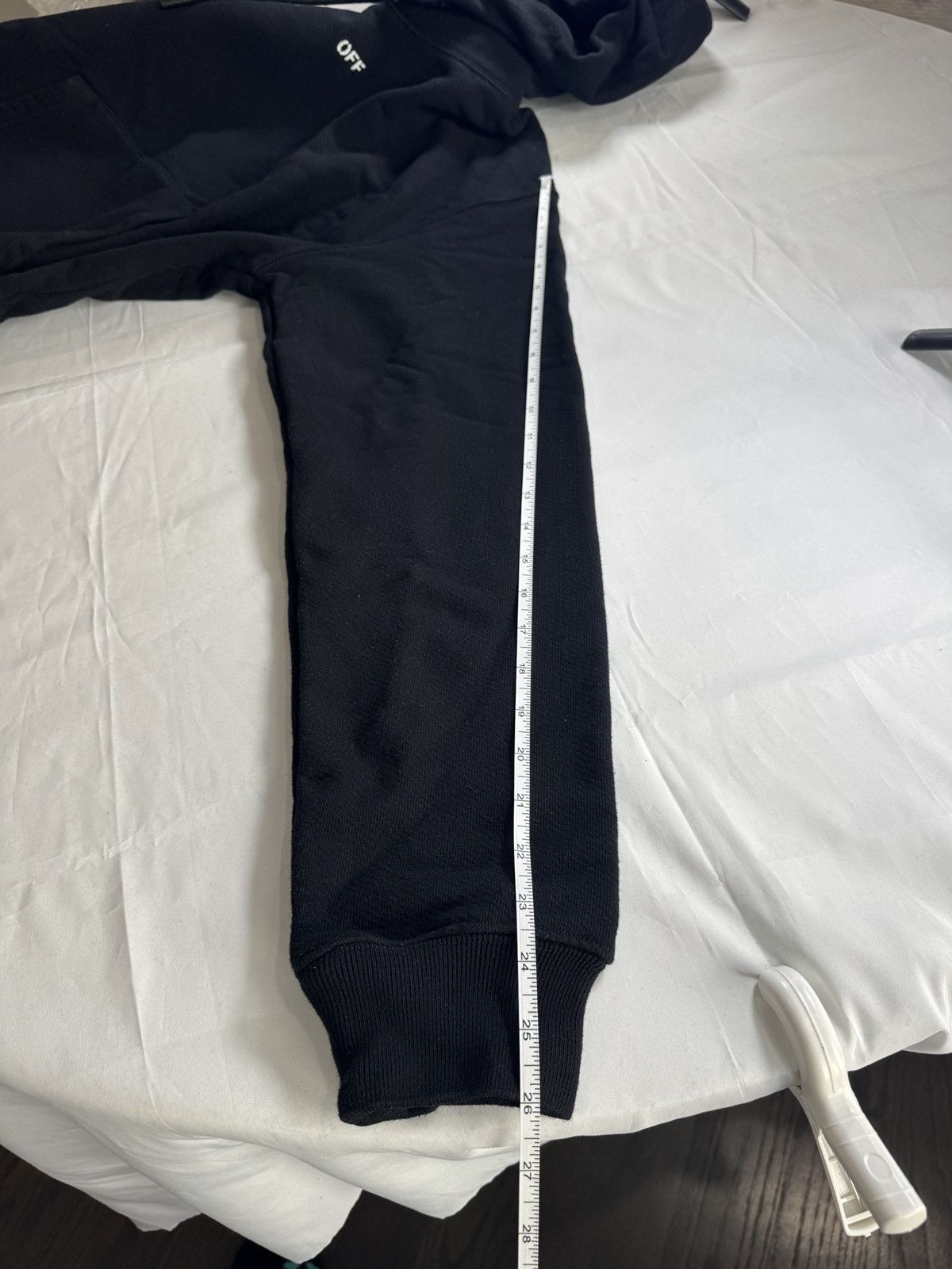 Off-White Off-White Black Oversized Diagonal Skulls Hoodie Size Medium Size US M / EU 48-50 / 2 - 14 Thumbnail
