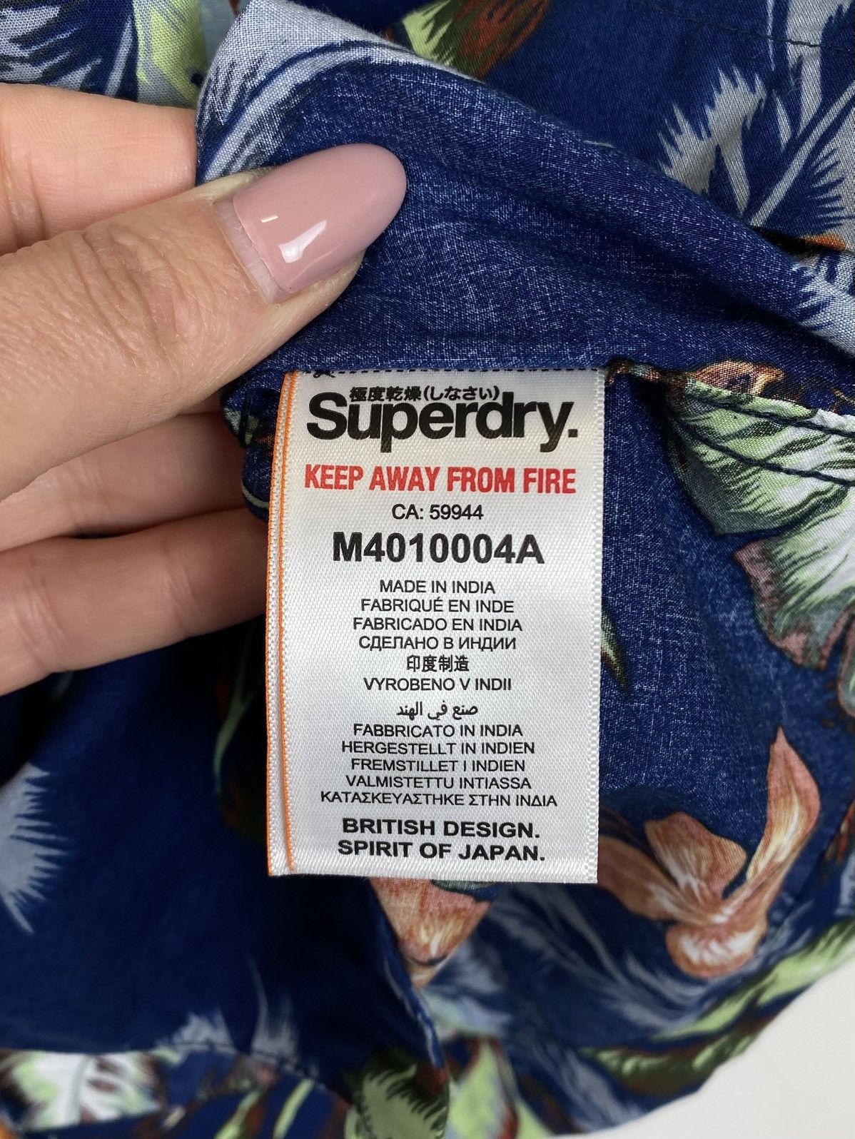 Superdry Superdry Japan Crazy Floral Shirt Hawaiian Mens Size XL Size US XL / EU 56 / 4 - 5 Thumbnail