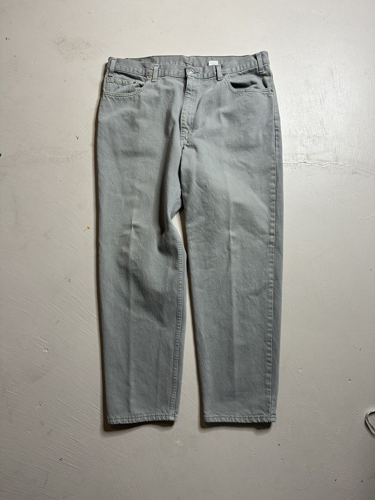 Levi's Vintage 90s Made In USA Levi’s 550s Baggy Pants Size US 42 / EU 58 - 3 Thumbnail