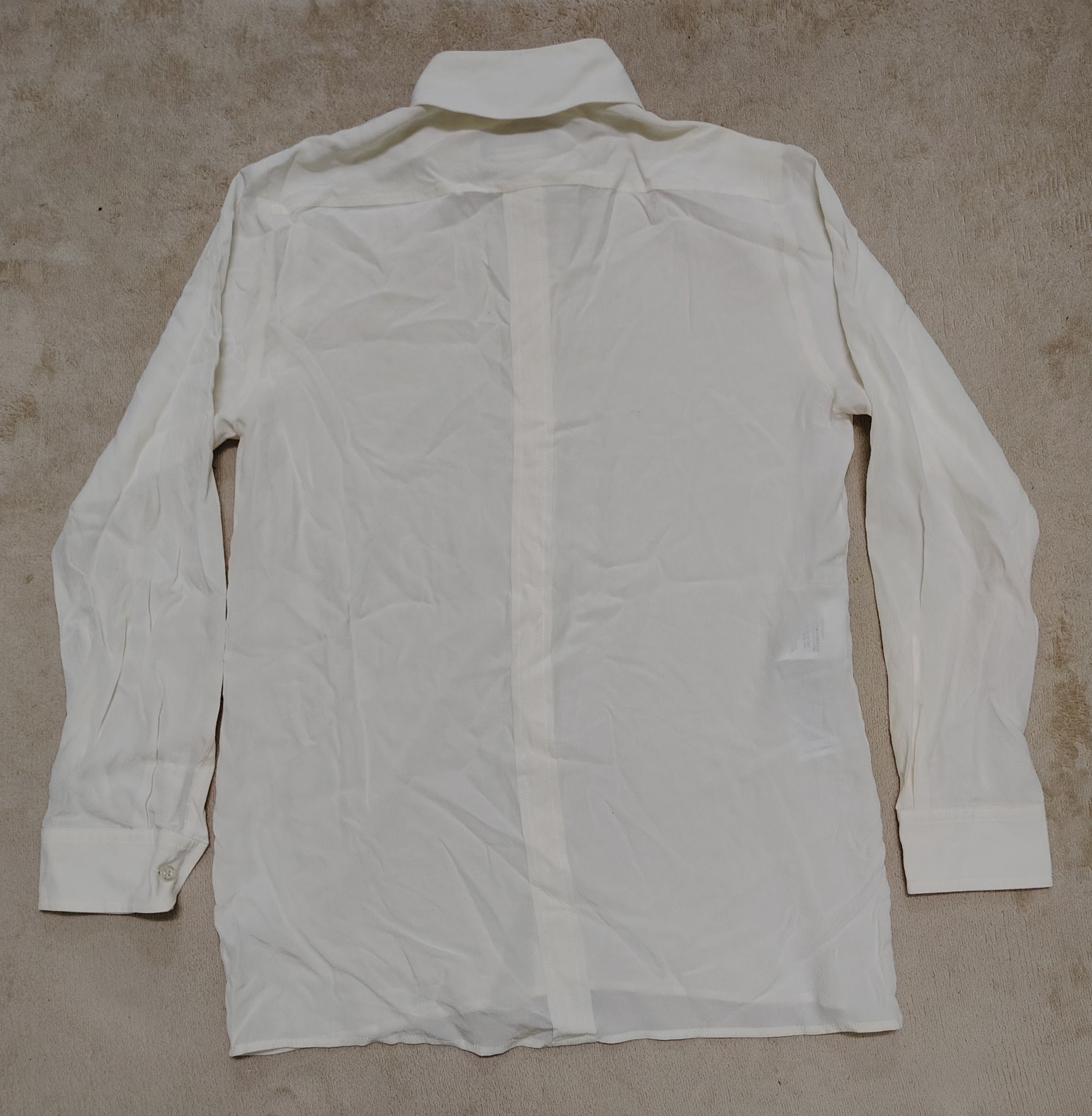 Gucci Gucci Uniform Silk Button Up Shirt | 38 Size XS / US 0-2 / IT 36-38 - 2 Thumbnail