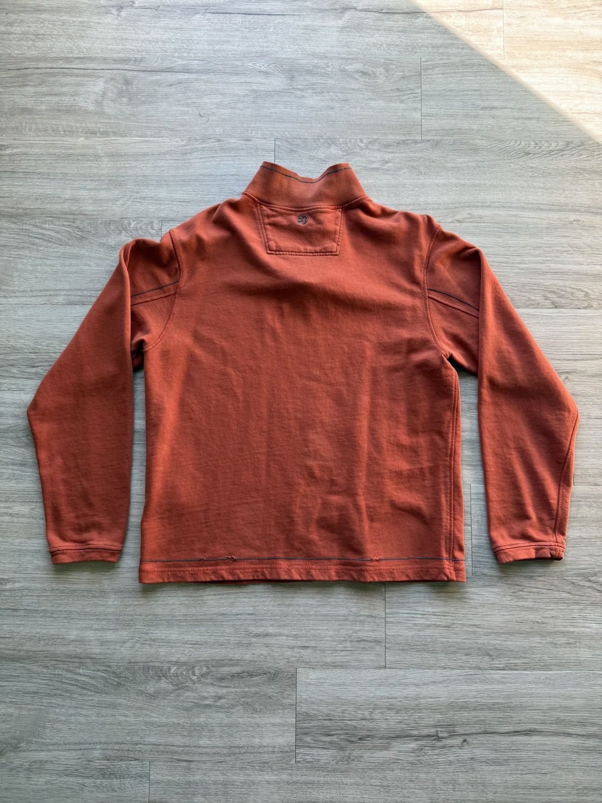 Vintage Vintage Earth Tone 1/4 Quarter Zip Jacket Hoodie Sweatshirt Size US M / EU 48-50 / 2 - 2 Thumbnail