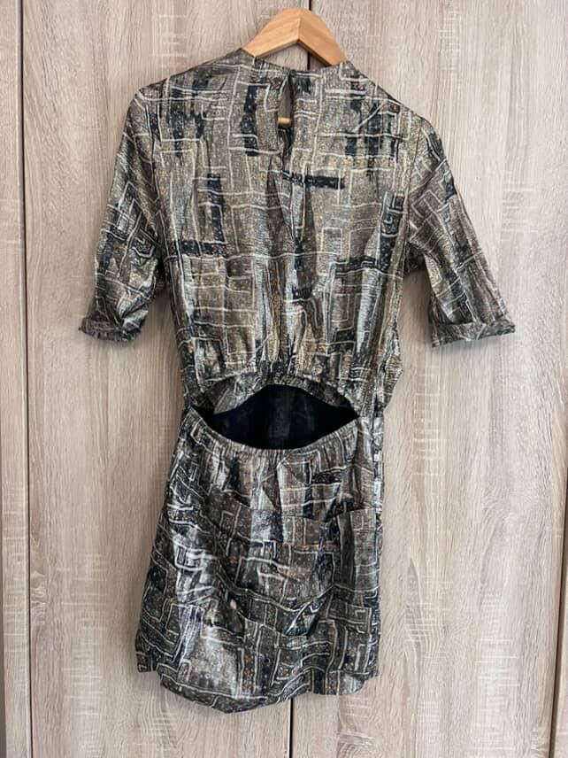Isabel Marant Isabel Marant mini dress silver Gold Size XS / US 0-2 / IT 36-38 - 7 Thumbnail