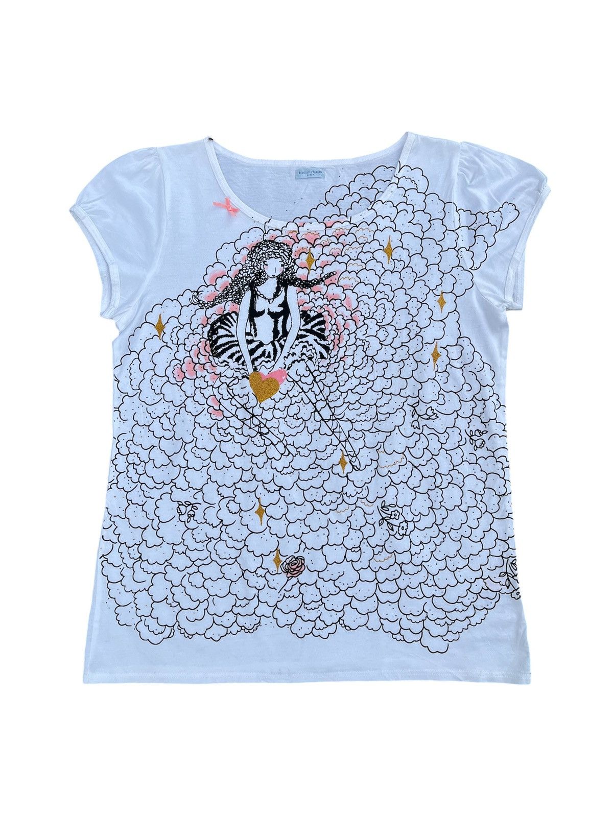 Issey Miyake Tsumori Chisato by Issey Miyake Printed Shirt Blouse Ne Net Size M / US 6-8 / IT 42-44 - 1 Thumbnail