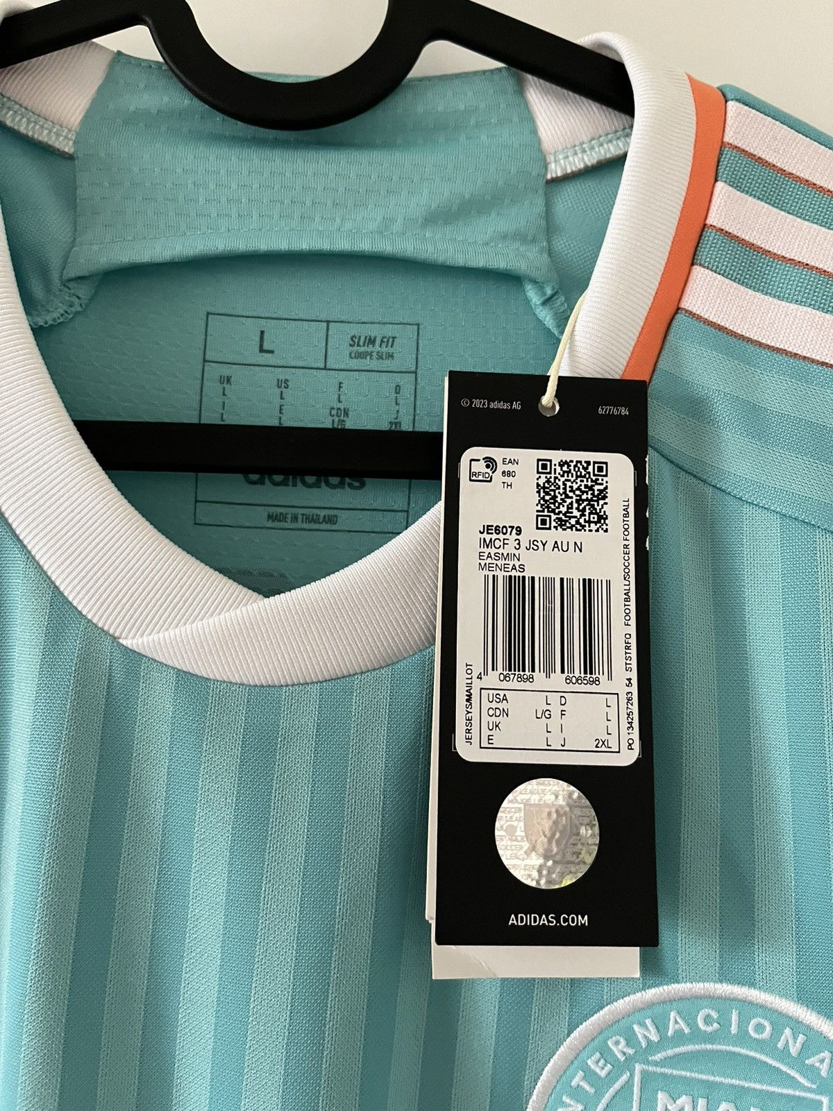 Inter Miami adidas 2024 trzecia Authentic Messi — zdjęcie 5