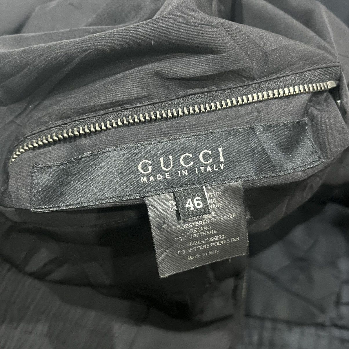 Gucci Vintage Gucci Tom Ford Era G8 Bomber Jacket Reversible Size US M / EU 48-50 / 2 - 7 Thumbnail
