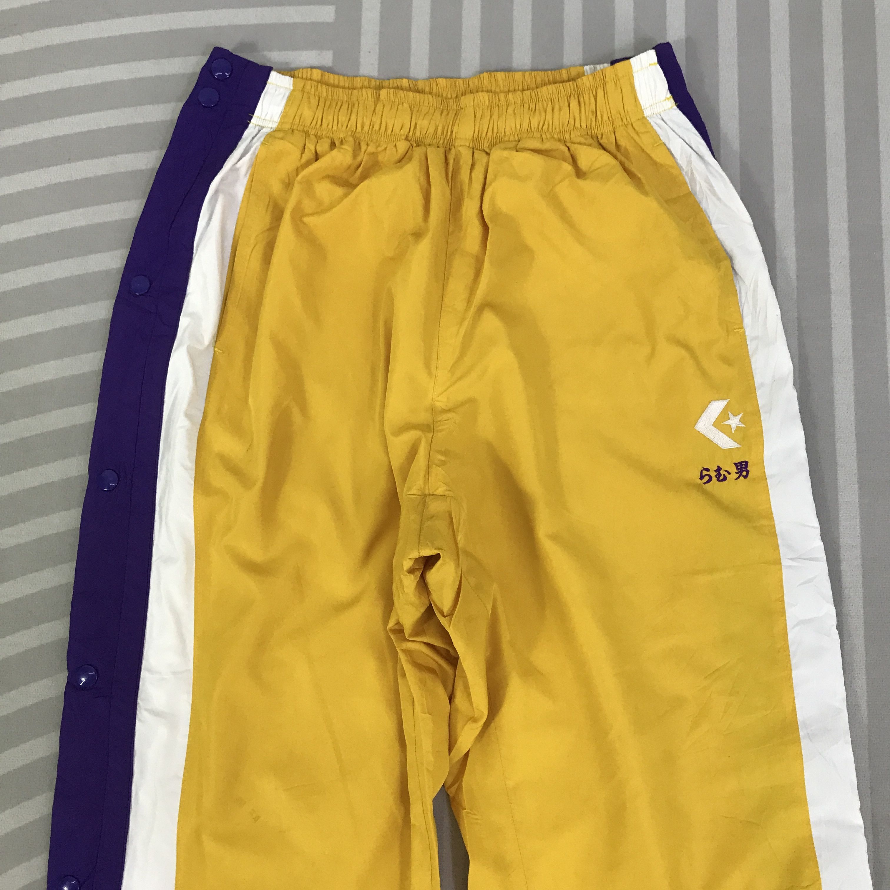 Converse Vintage Converse Track Pants snap Button K129B10 Size US 28 / EU 44 - 2 Thumbnail