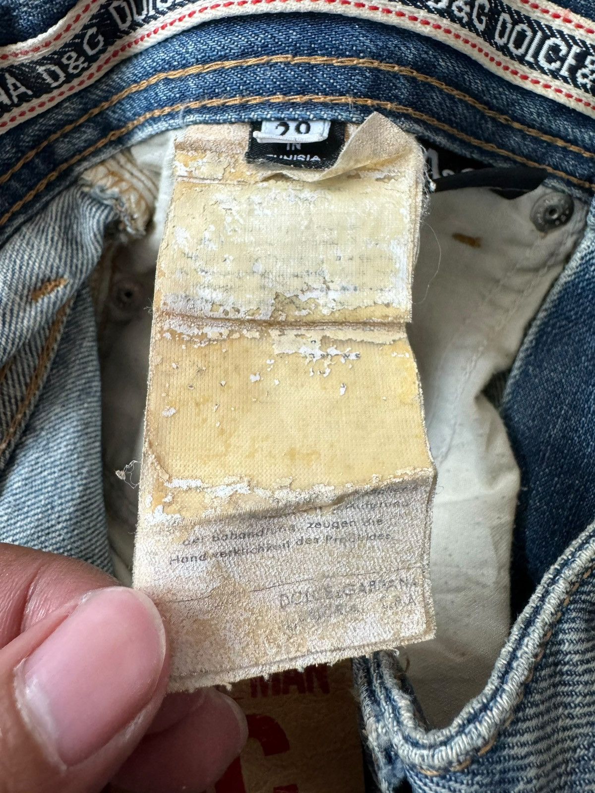 Dolce & Gabbana Vintage Dolce & Gabbana Distressed Ripped Shorts Jeans Size US 30 / EU 46 - 18 Thumbnail