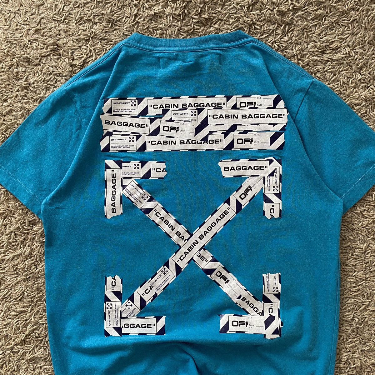 Off-White Off-White Cabin Baggage Arrows Tee Size US S / EU 44-46 / 1 - 4 Thumbnail