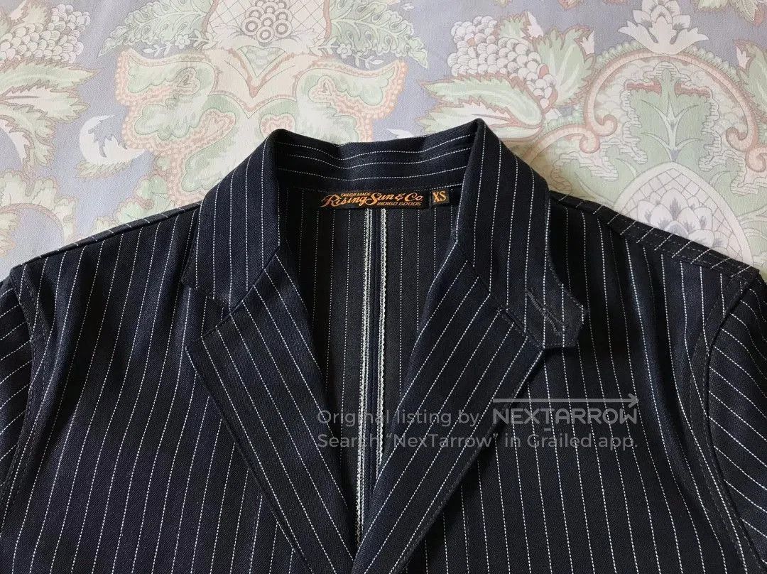 Rising Sun & Co. Rising Sun Indigo Work Jacket. Size US XS / EU 42 / 0 - 7 Thumbnail