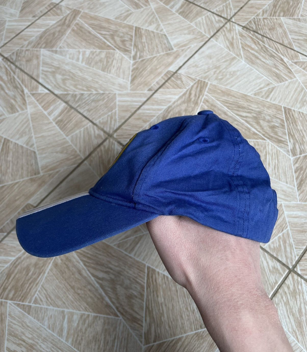 Adidas × Chelsea Soccer × Vintage Rare Drill Y2K Vintage Adidas Chelsea 2010 Football Logo Cap Size ONE SIZE - 6 Thumbnail