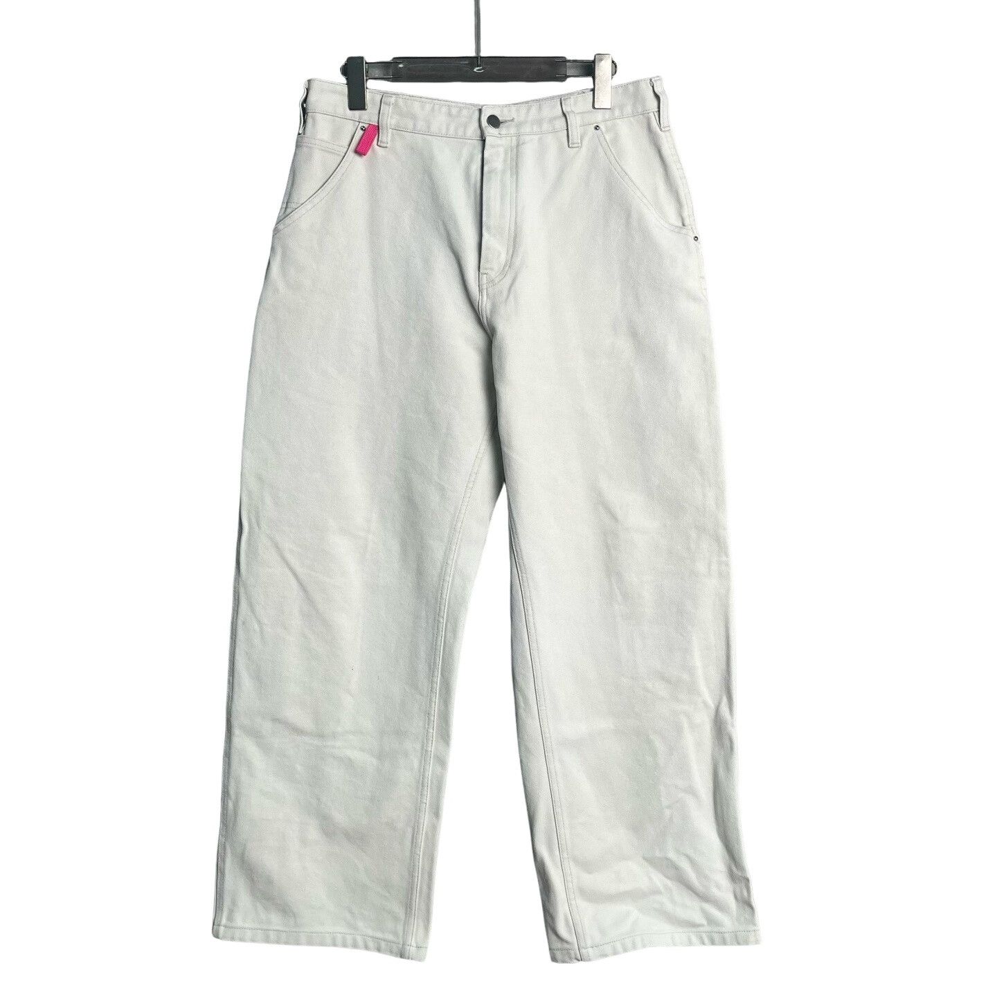 Acne Studios Acne Studios White Carpenter Pants Size S Size US 30 / EU 46 - 1 Thumbnail