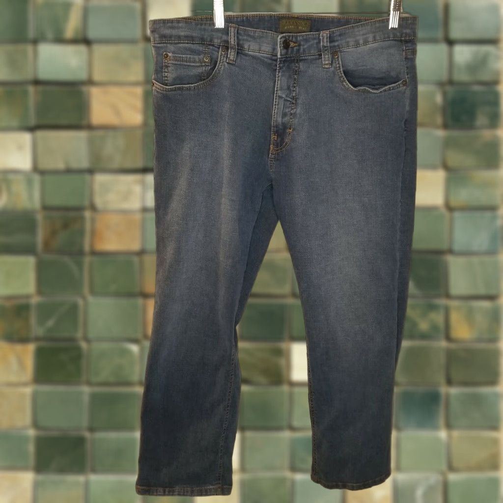 Vintage Urban Star Mens Relaxed Fit Blue Straight Jeans Size 38x30 Size US 38 / EU 54 - 1 Thumbnail