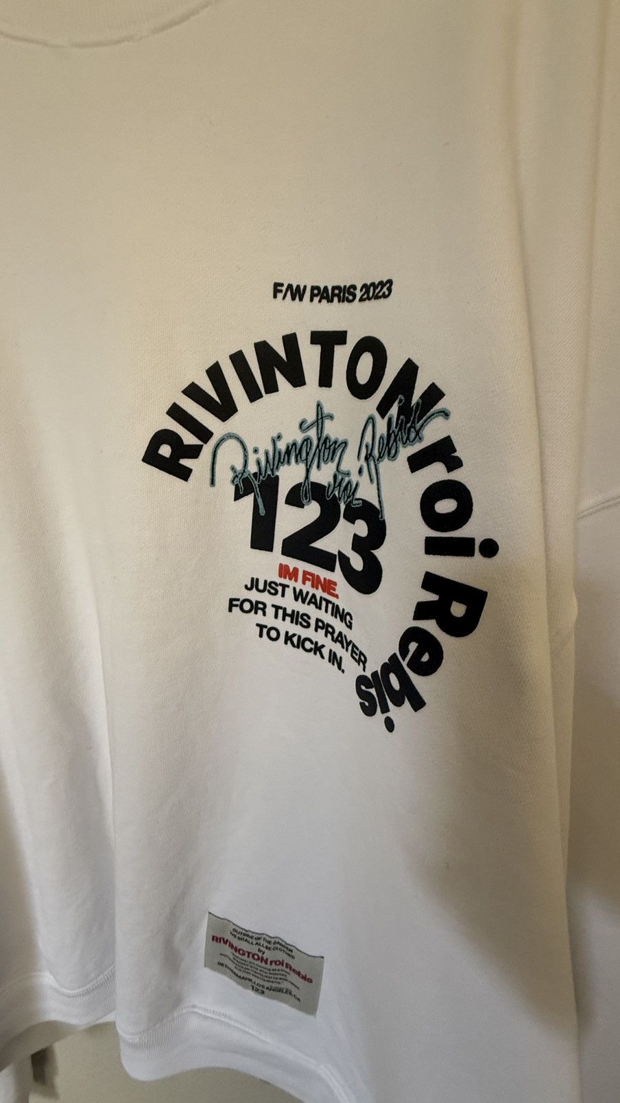 RRR-123 RRR 123 Rivington Roi Rebis sweatshirt Size US XL / EU 56 / 4 - 8 Thumbnail