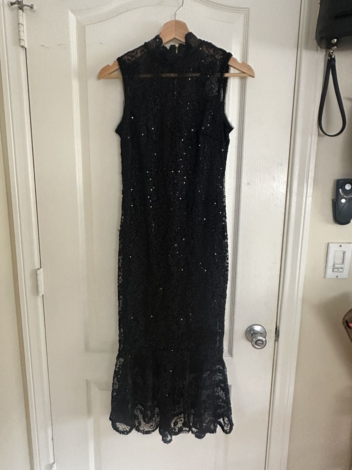 Calvin Klein Black sequence dress Size XS / US 0-2 / IT 36-38 - 1 Thumbnail