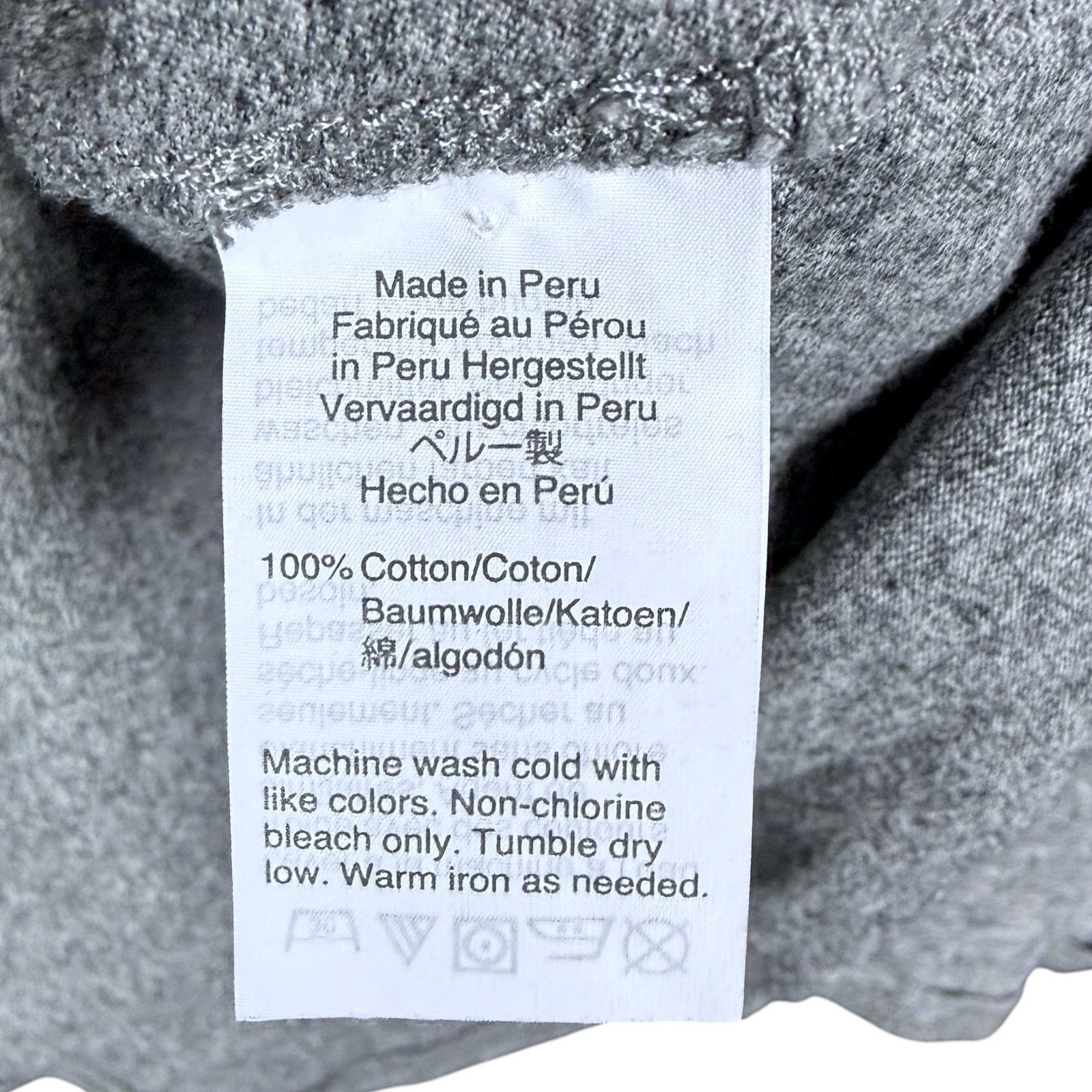 Madewell Madewell Whisper Cotton Crewneck Tee Gray Slub Curved Hem Size M / US 6-8 / IT 42-44 - 7 Thumbnail