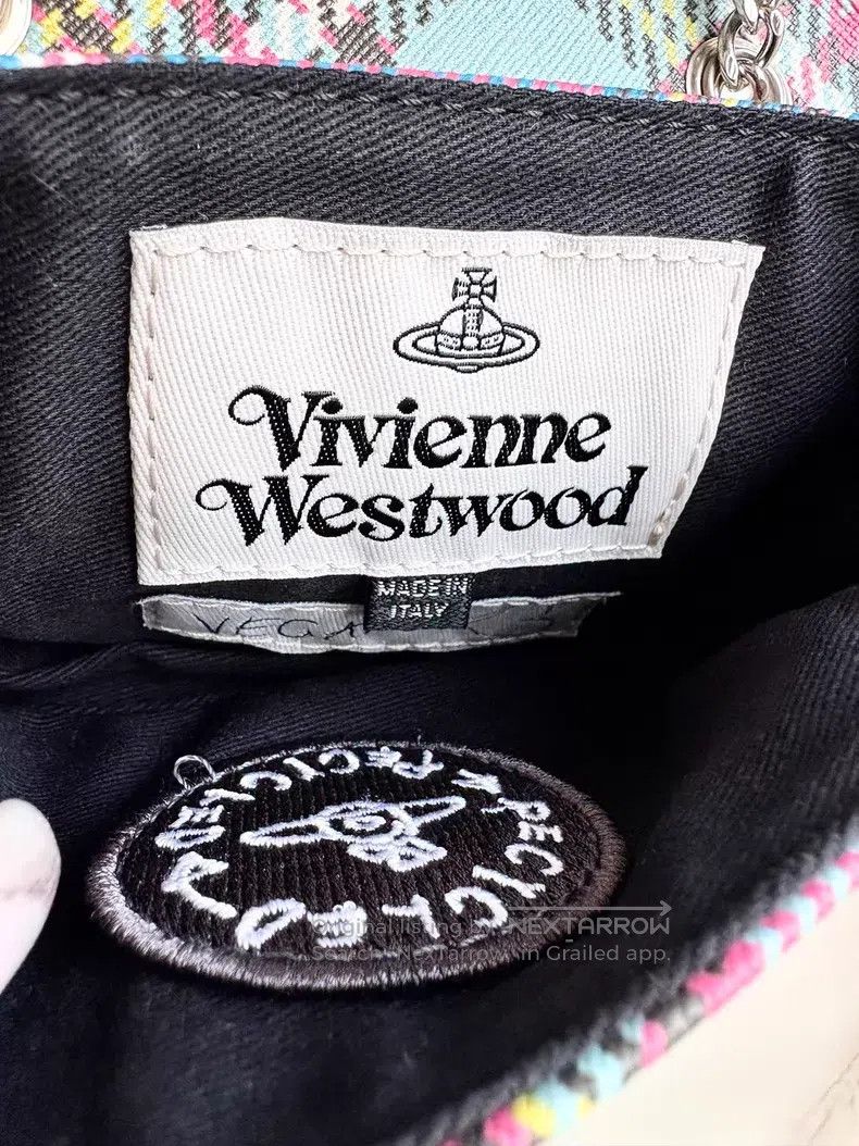 Vivienne Westwood Vivienne Westwood size OS Colorful Plaid Mini Waste Bag Size ONE SIZE - 8 Thumbnail