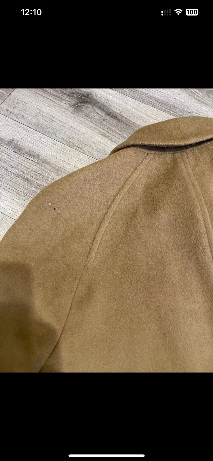 Burberry Burberrys Vintage Wool Coat Camel Size L Size US L / EU 52-54 / 3 - 7 Thumbnail