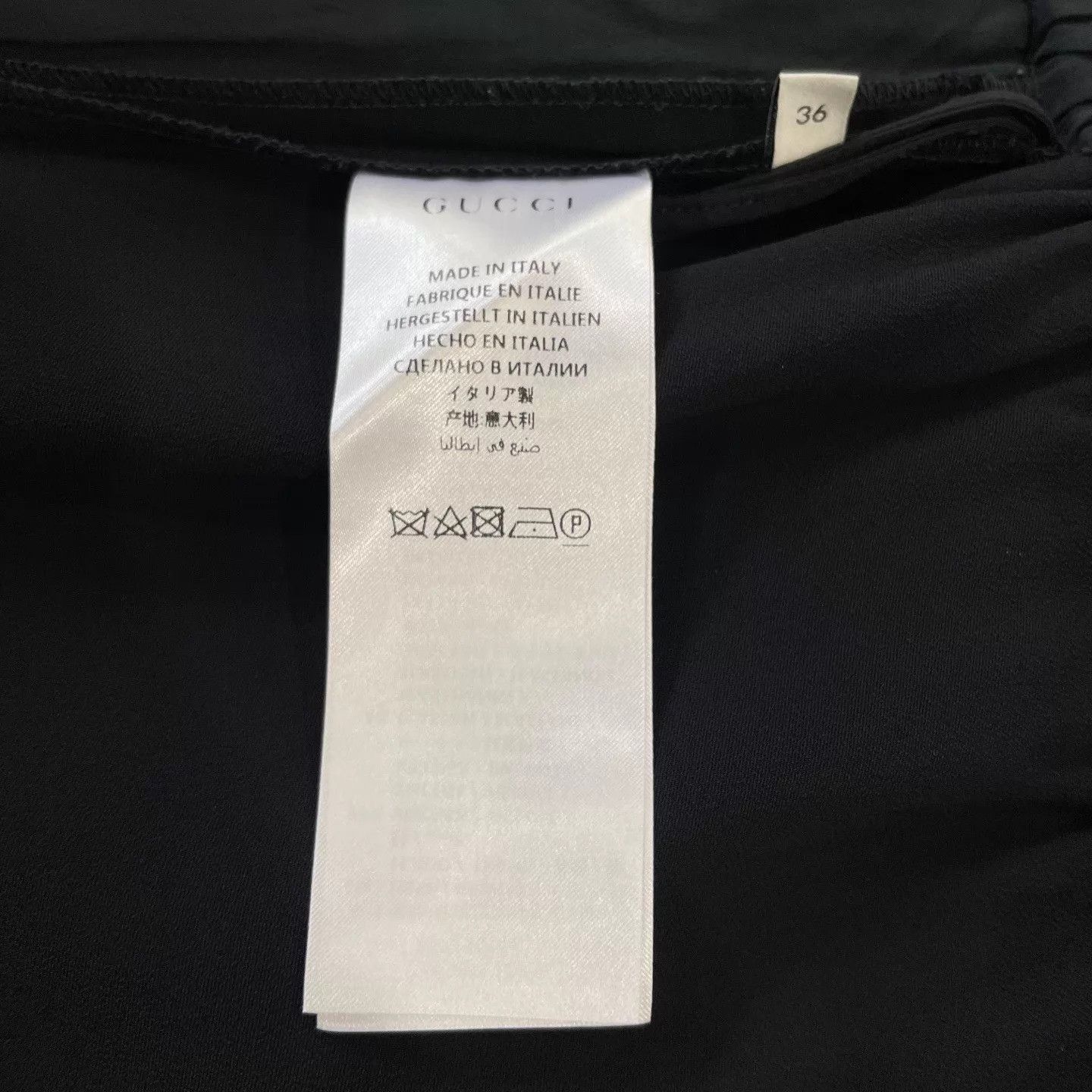 Gucci Gucci Black Stripe Side Pants Size 25" / US 0 / IT 36 - 6 Thumbnail
