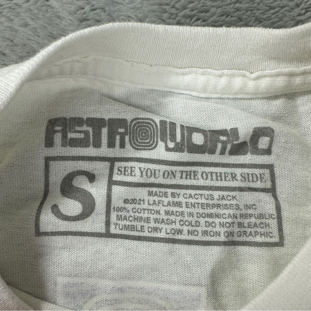 Travis Scott Travis Scott Astroworld 2021 Festival Merch Men's Sz Small Size US S / EU 44-46 / 1 - 2 Thumbnail