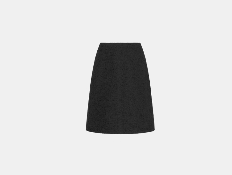 Dior o1w1db11225 451J17 Mini Skirt in Black Size 30" / US 8 / IT 44 - 1 Thumbnail