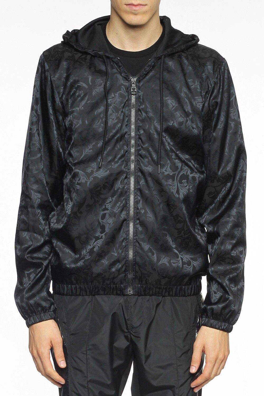 Versace Versace Rain Jacket/Versace Nylon Barocco jacket | Grailed