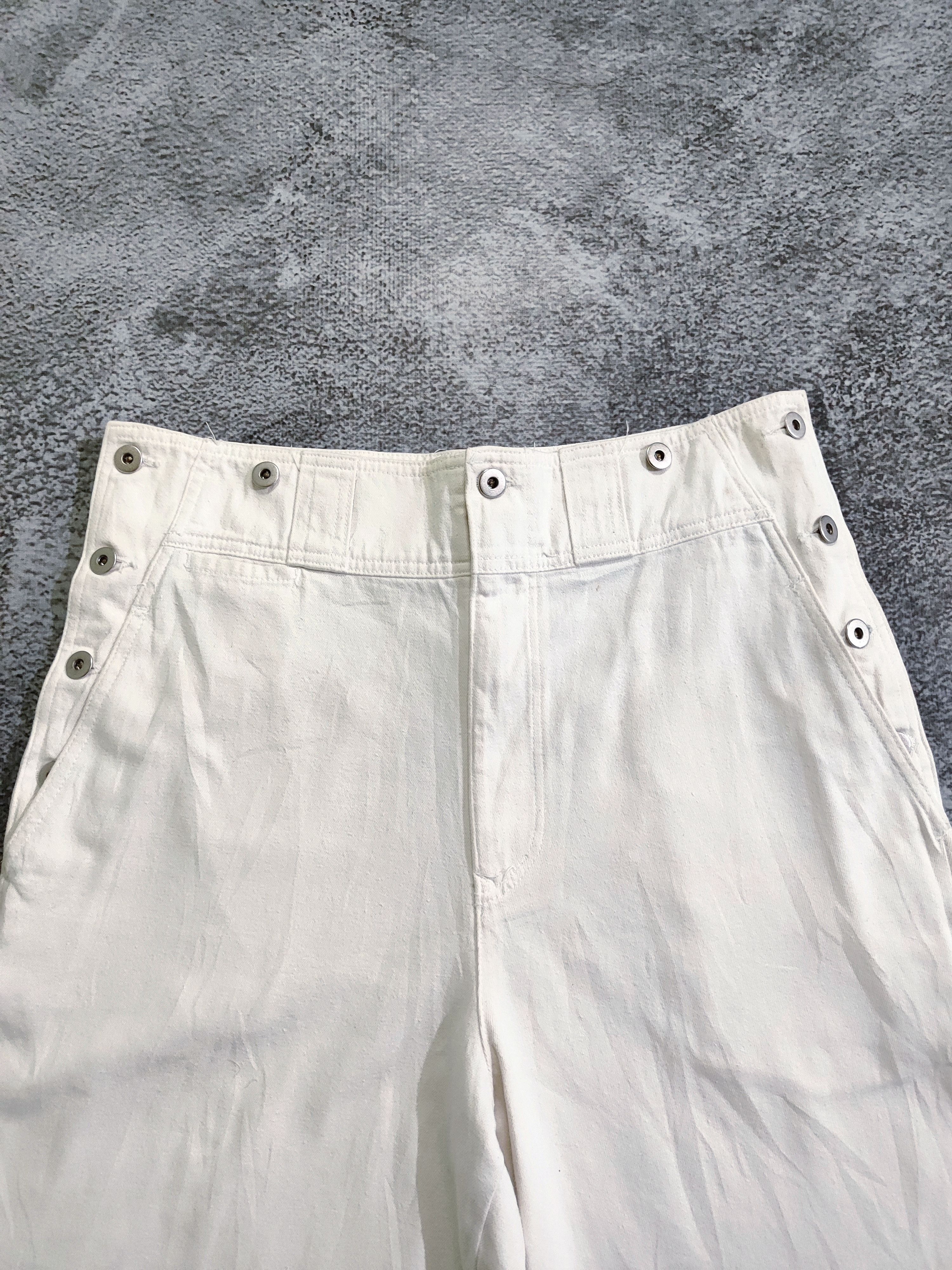 Issey Miyake Vintage Issey Miyake Baggy Denim Shorts Size US 32 / EU 48 - 3 Thumbnail