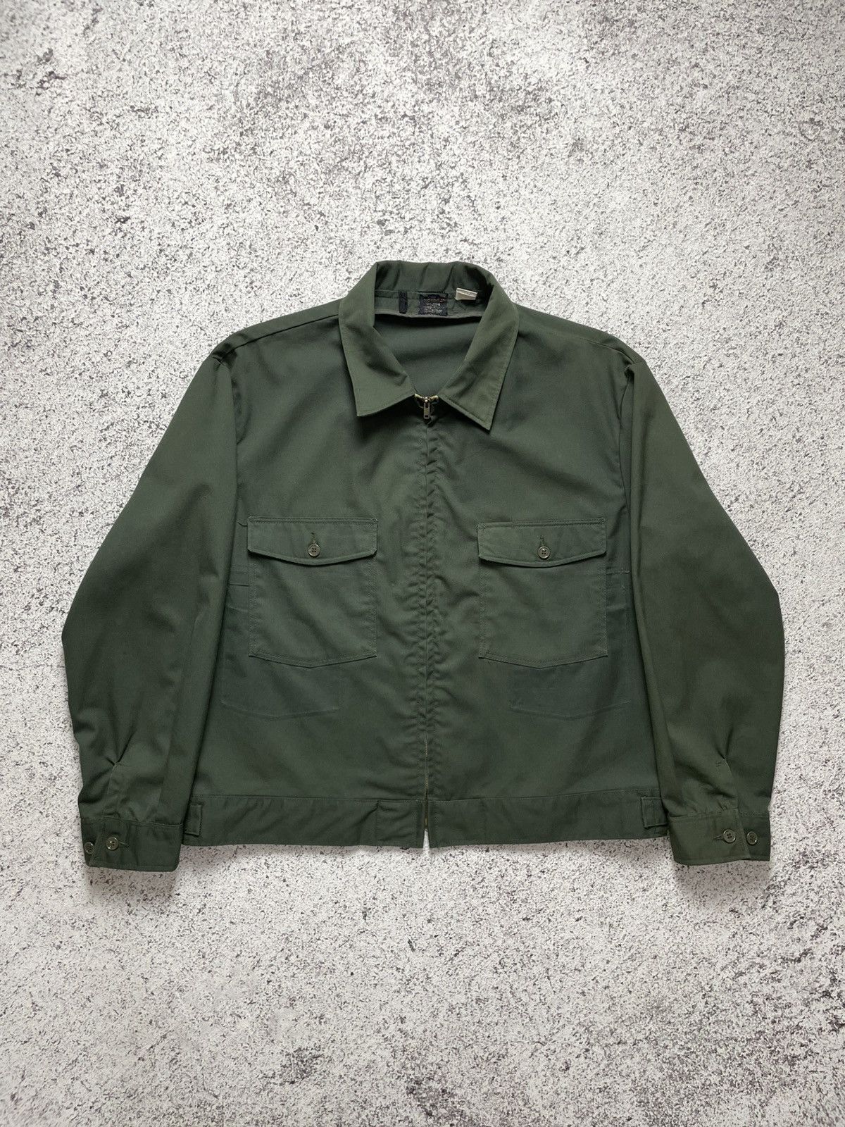 Lee 1950s Lee Chetopa Vintage Mechanic Work Jacket Size US XL / EU 56 / 4 - 1 Thumbnail