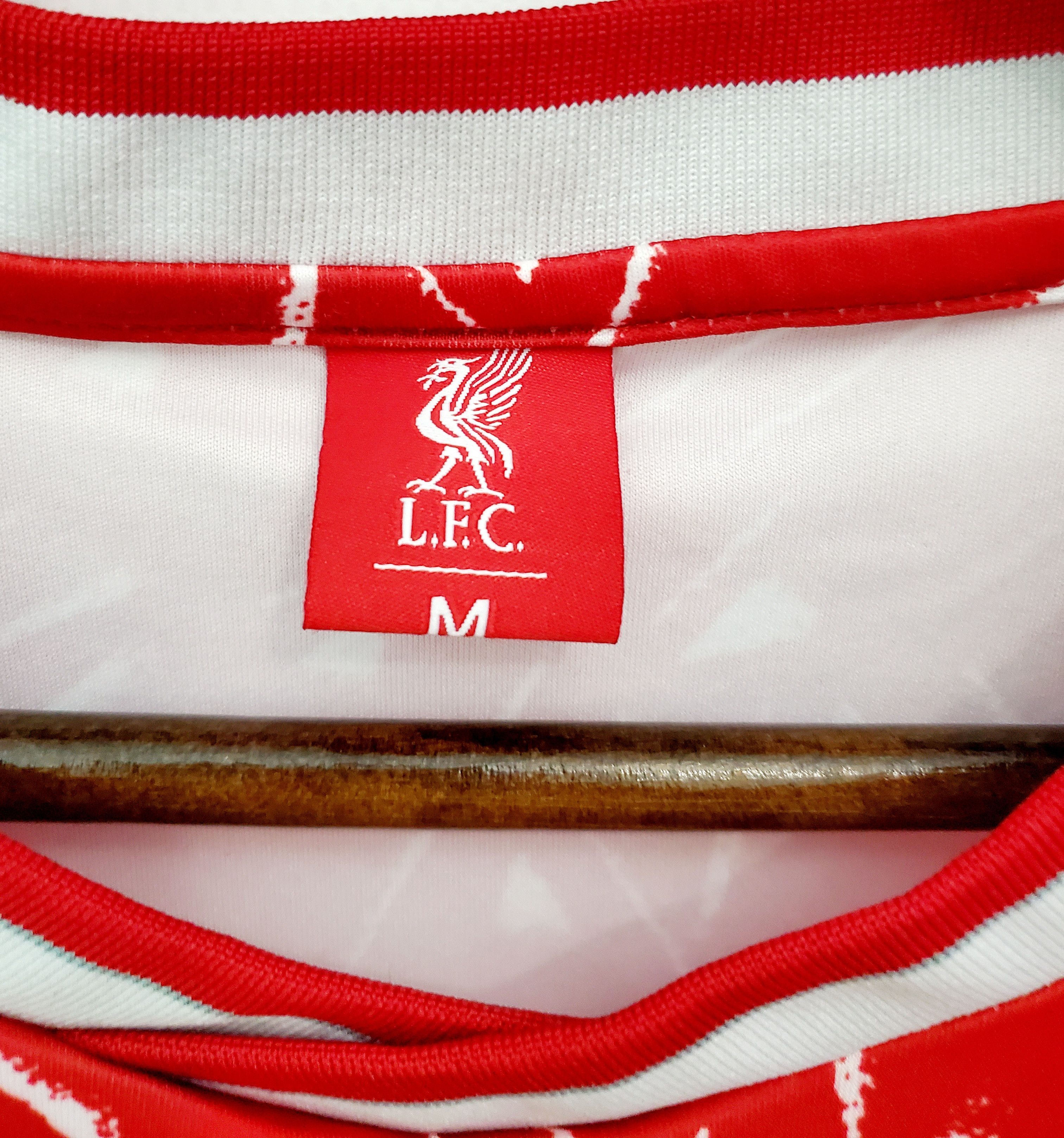 Vintage THE REDS 1989-1991 adidas LIVERPOOL FC Home reprint M Size US M / EU 48-50 / 2 - 4 Thumbnail
