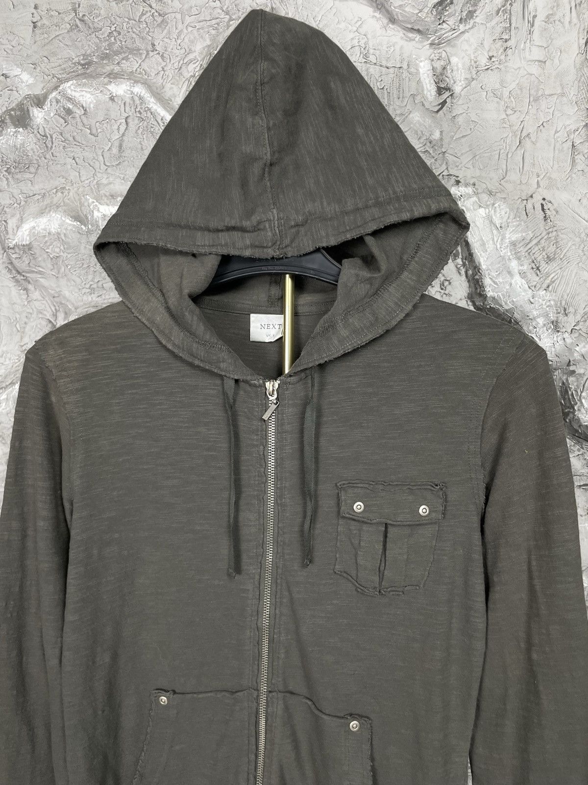 14th Addiction × Hysteric Glamour Vintage Punk Y2K Distressed Zip Hoodie IfSixWasNine Style Size US S / EU 44-46 / 1 - 5 Thumbnail