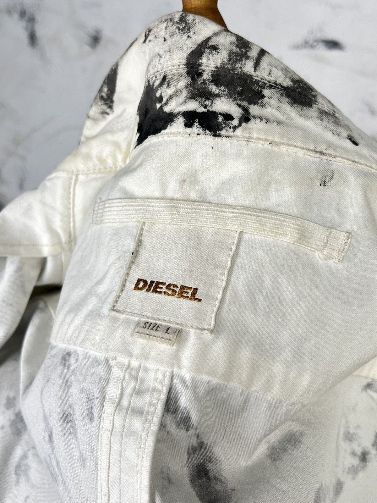Diesel Vintage Diesel Custom Jacket Size M - L Size US L / EU 52-54 / 3 - 12 Thumbnail